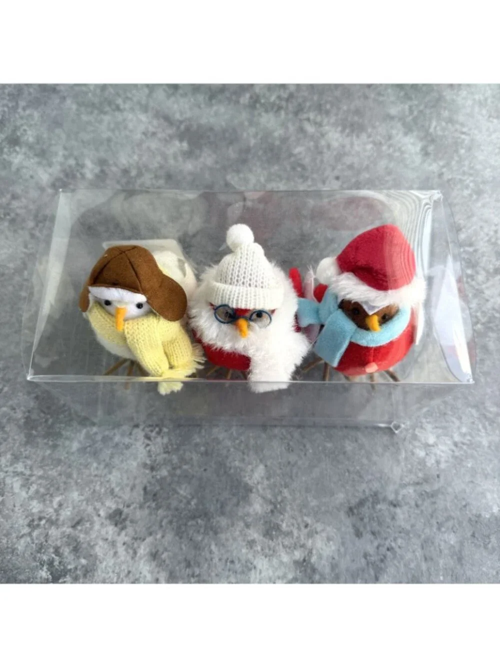 Wondershop 2023 Target Featherly Friends Mini Christmas Fabric Birds Set NEW